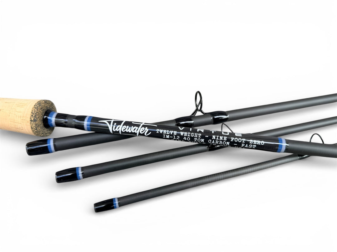 Tidewater Virtue 12wt 9ft - Blue Azul X Gray X Black