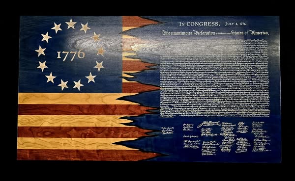 Declaration of Independence (Blue)