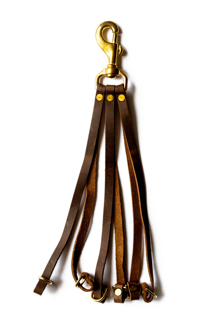 Single Leather Duck Tote Drop