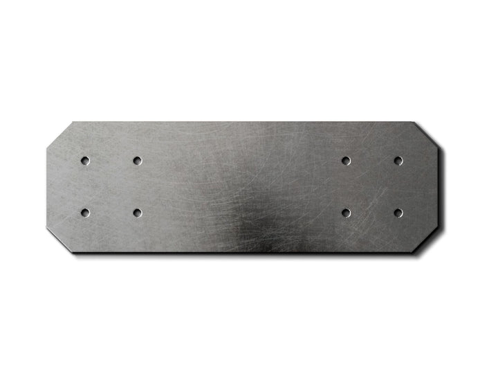 Chamfered 8" Steel Pergola Bracket: Heavy-Duty Truss Plate