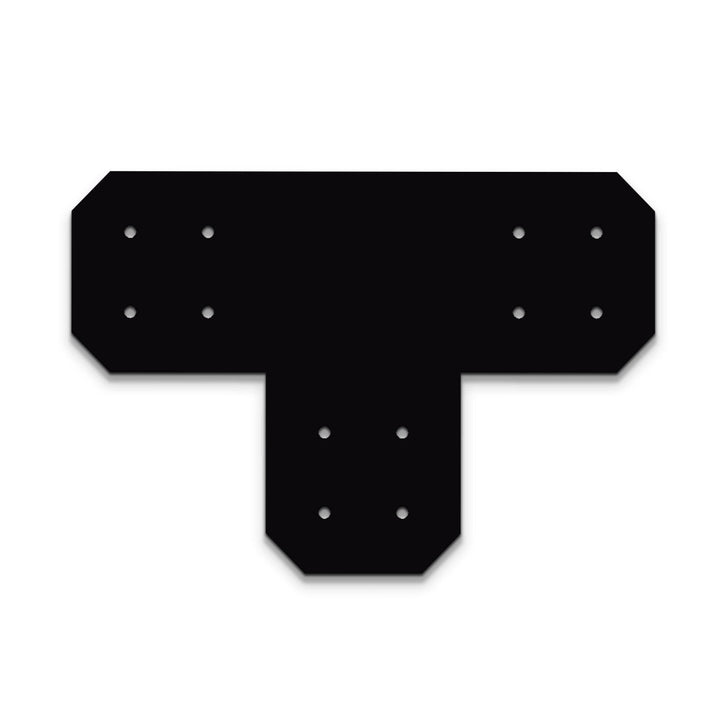 Chamfered 8" Steel T Bracket: Pergola Truss Support