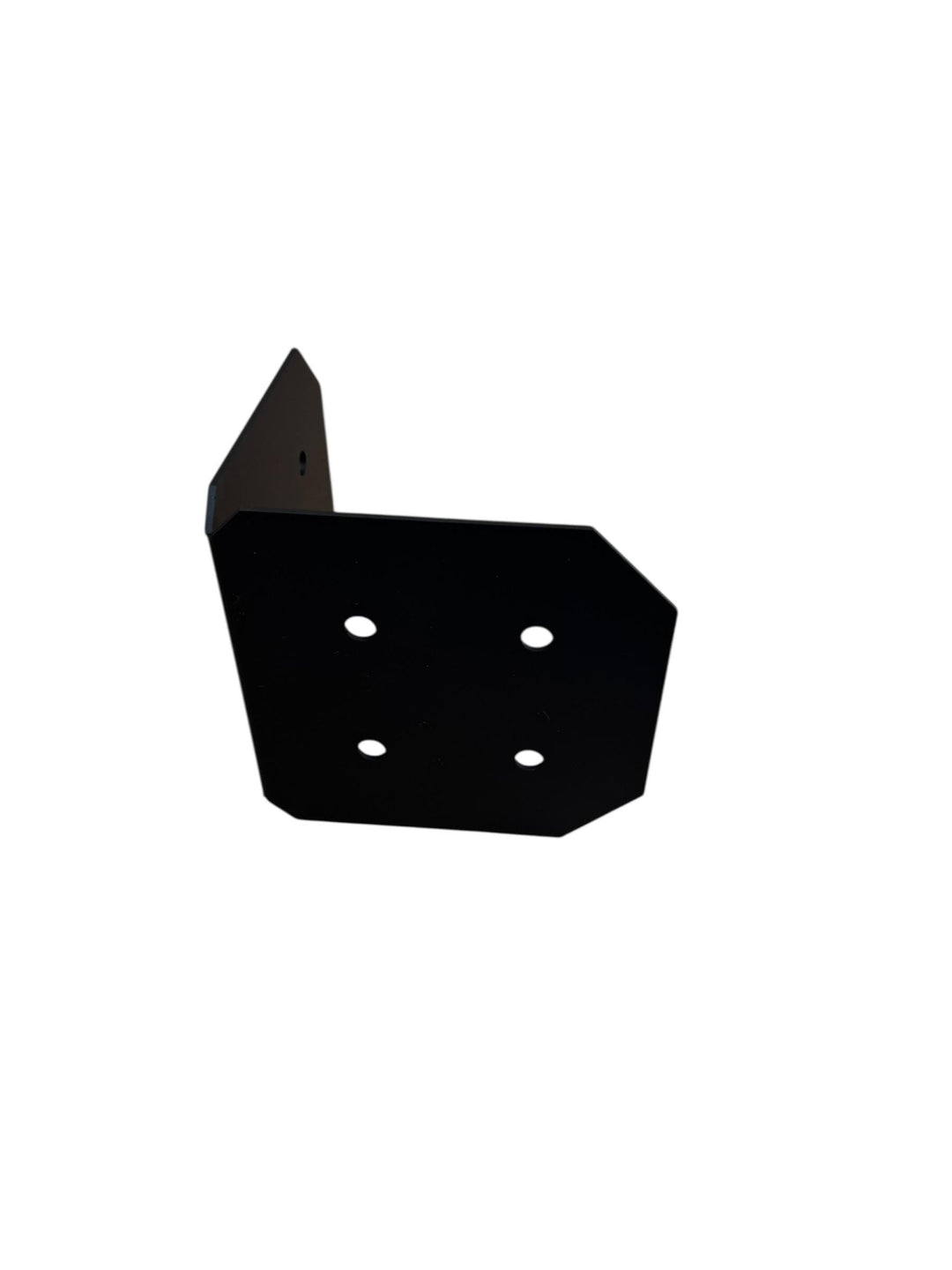 8x8 Chamfered 90 Degree Steel Bracket - Wood Post Pergola Support