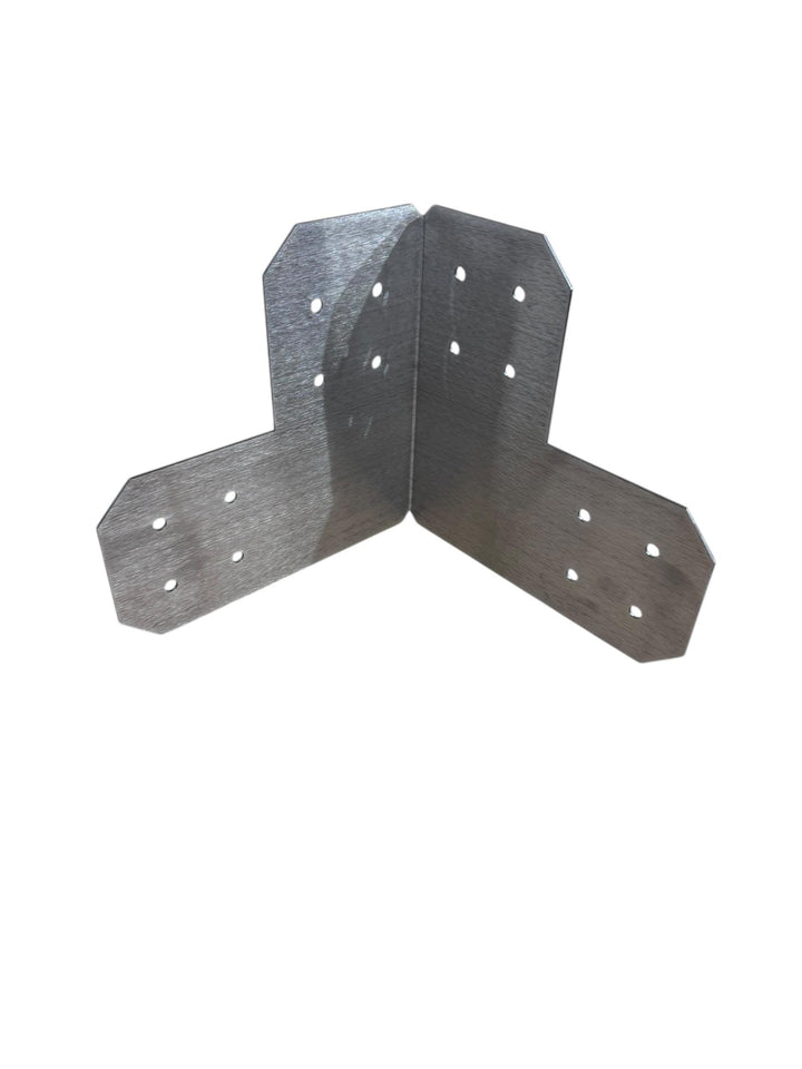 Chamfered Design Corner Bracket for 6x6 Post, 6x6 Corner Support Bracket, 6x6 Pergola Bracket, 6 inch Post Bracket, 6x6 Corner Bracket