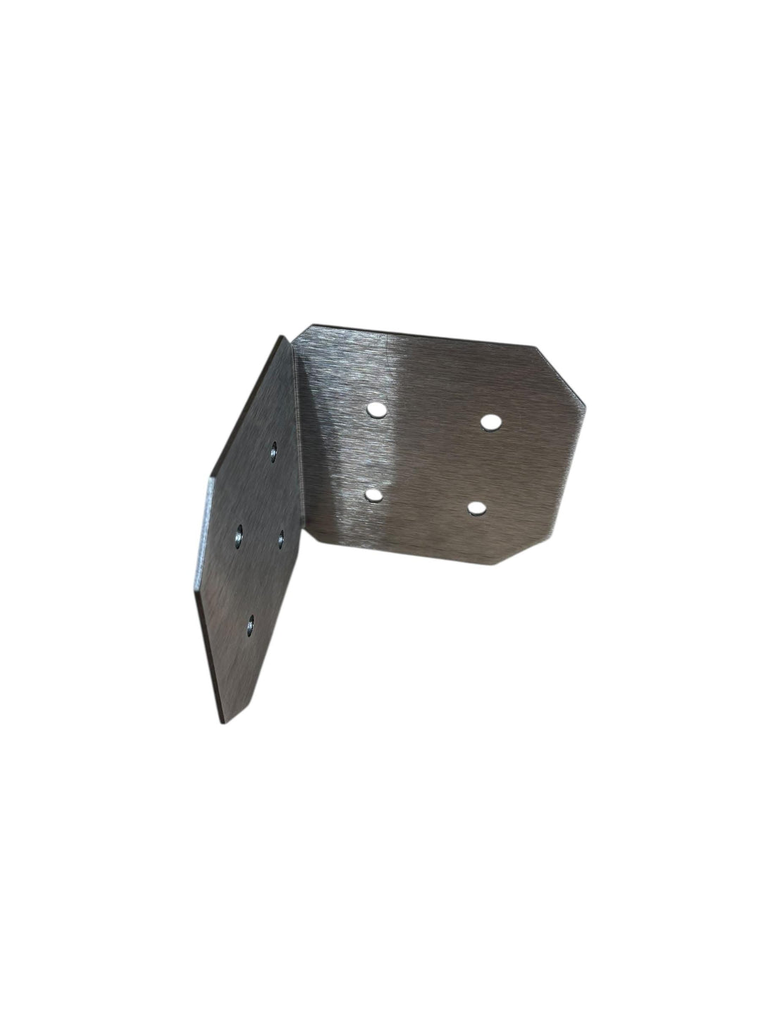 8x8 Chamfered 90 Degree Steel Bracket - Wood Post Pergola Support