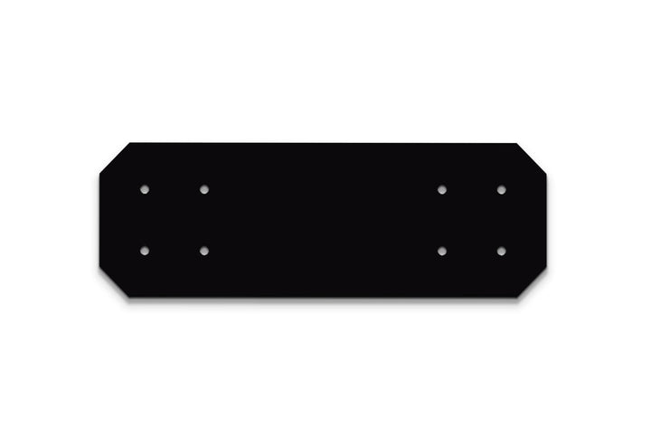 Chamfered Design Straight Bracket for 6x6 Post, 6x6 Support Bracket, 6 Inch But Plate, Pergola Bracket, 6 Inch Post Bracket, Truss Plate