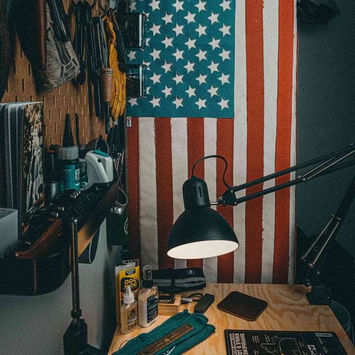 American Flag - Fire Hose &amp; Arid Border