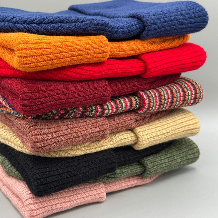 Haakwear Kids Knit Beanie, No Logo. Soft, Warm &amp; Made in USA