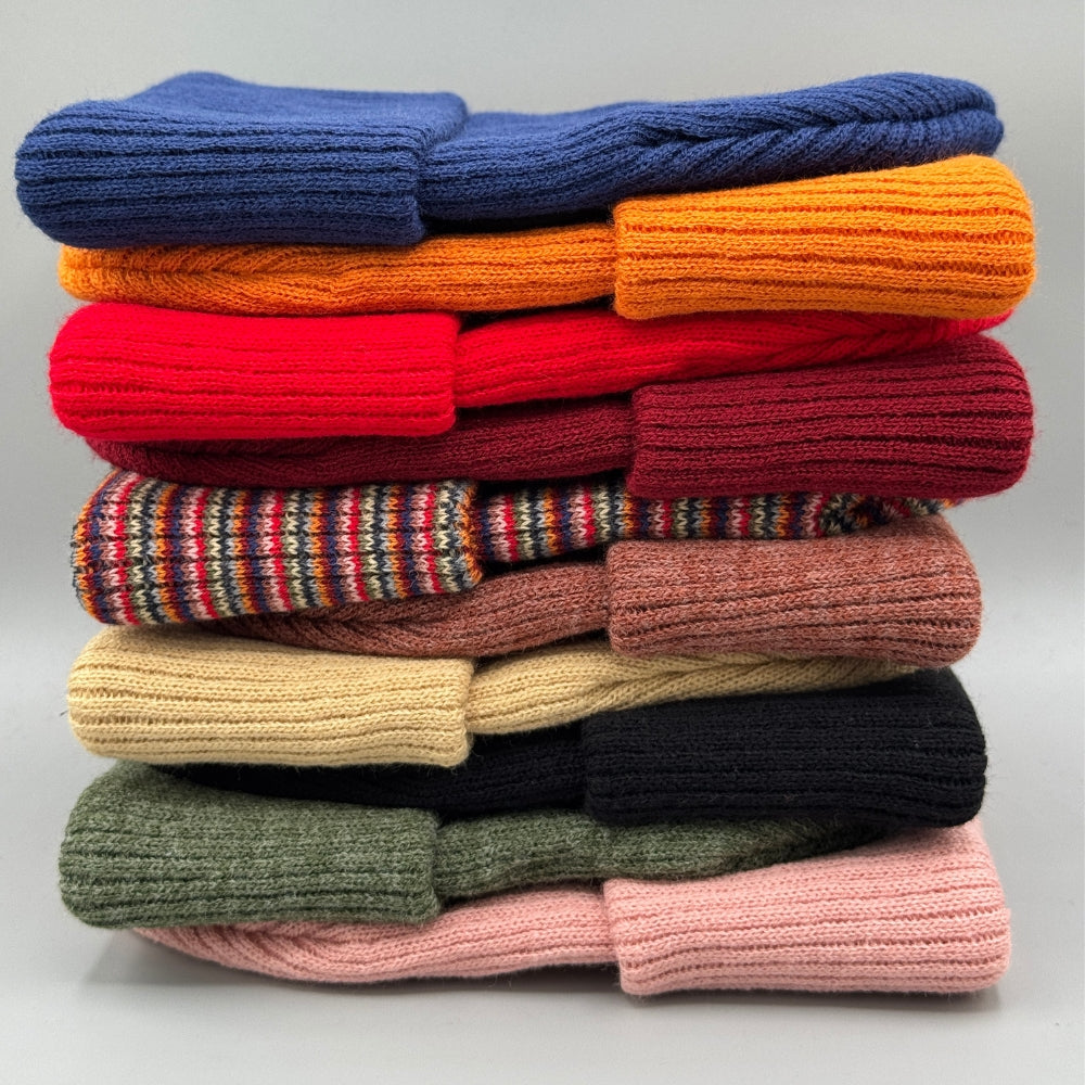 Haakwear Traditional Kids Knit Beanie. Soft, Warm &amp; Made in USA