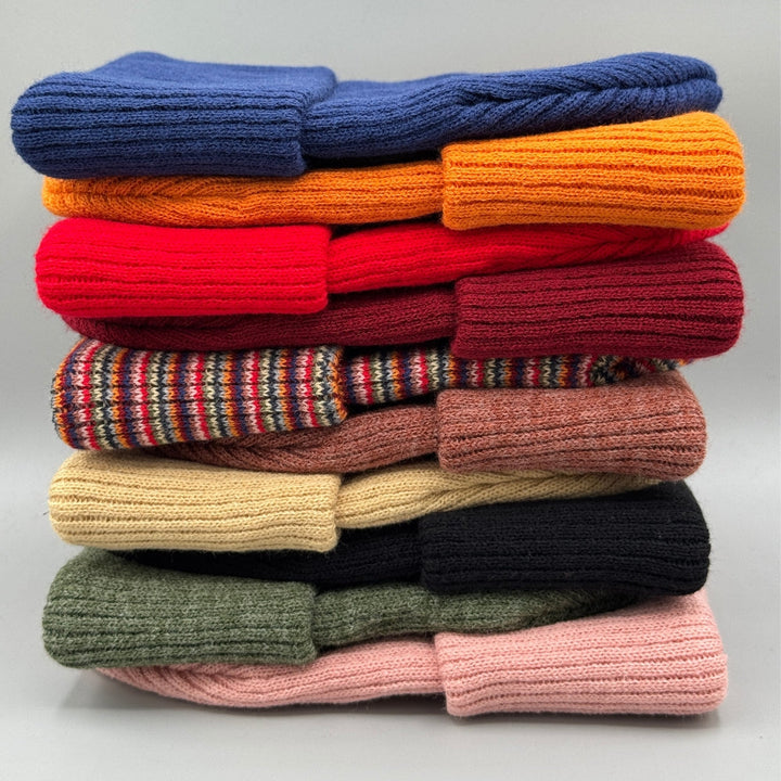 Haakwear Traditional Kids Knit Beanie. Soft, Warm &amp; Made in USA