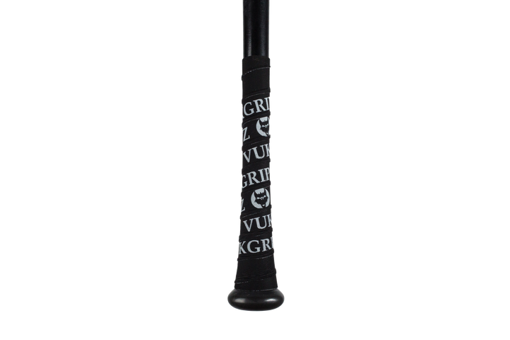 Black Bat Grip Tape with White