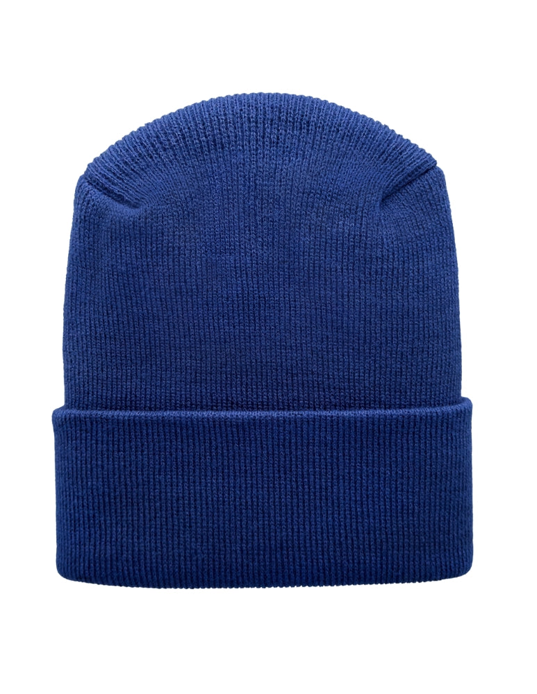 Silent Luxury H-Stitch Circular Knit Cuffed Beanie - Patented - Design and Made in USA