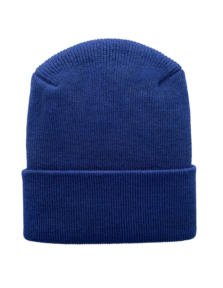 Silent Luxury H-Stitch Circular Knit Cuffed Beanie - Patented - Design and Made in USA