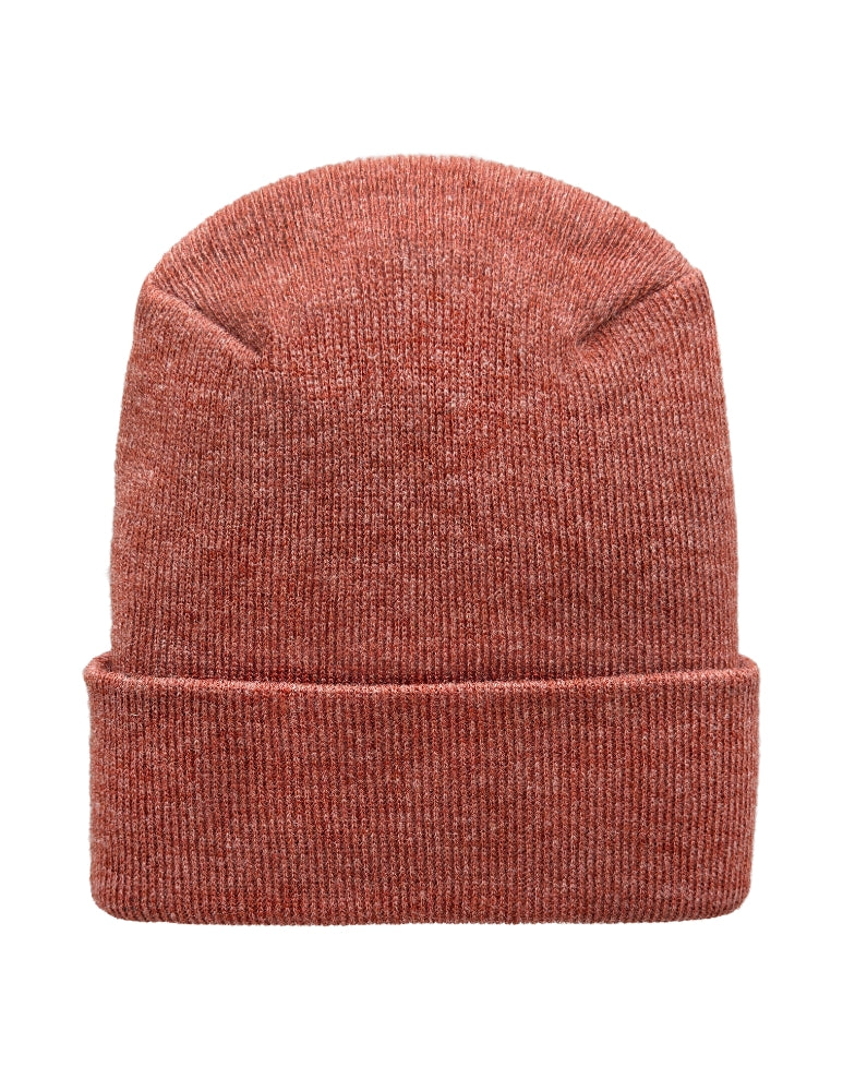 Silent Luxury H-Stitch Circular Knit Cuffed Beanie - Patented - Design and Made in USA