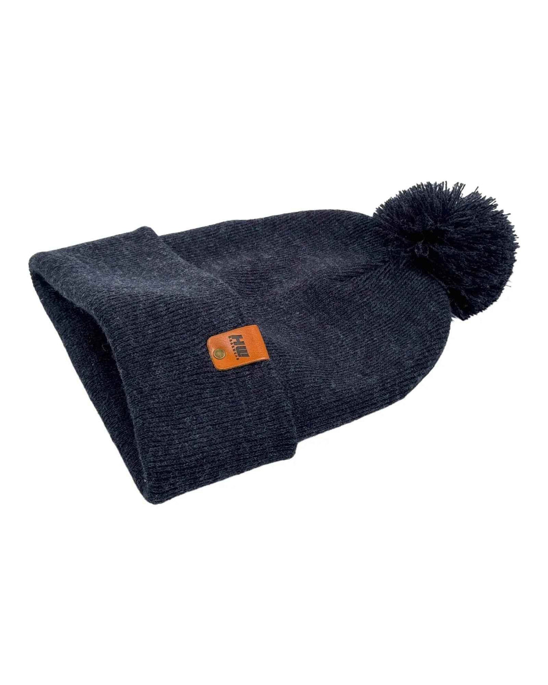 HAAKWEAR PomPom Beanie - Made in USA - Denim Blue