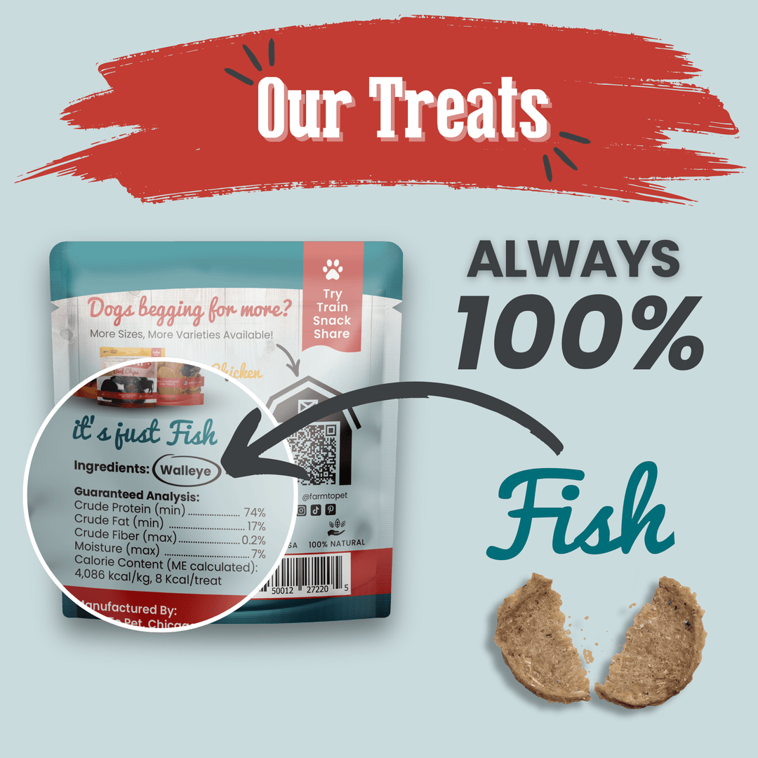 Fish Chips Snack Pack Bundles | Dog Treats for Training &amp; Travel