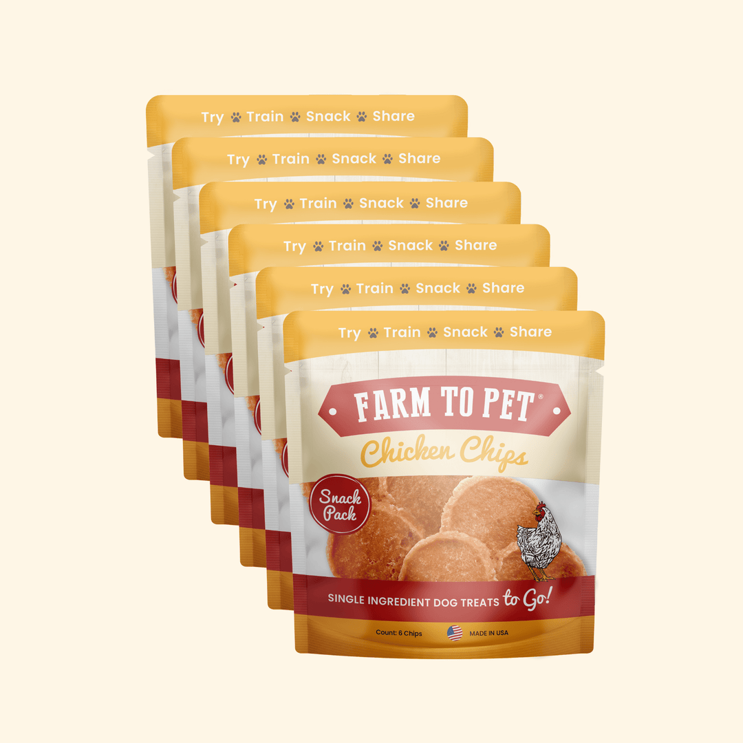 Chicken Chips Snack Pack Bundles | Dog Party Favors &amp; Training Treats