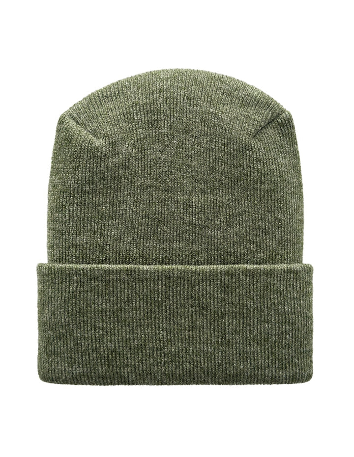 Silent Luxury H-Stitch Circular Knit Cuffed Beanie - Patented - Design and Made in USA
