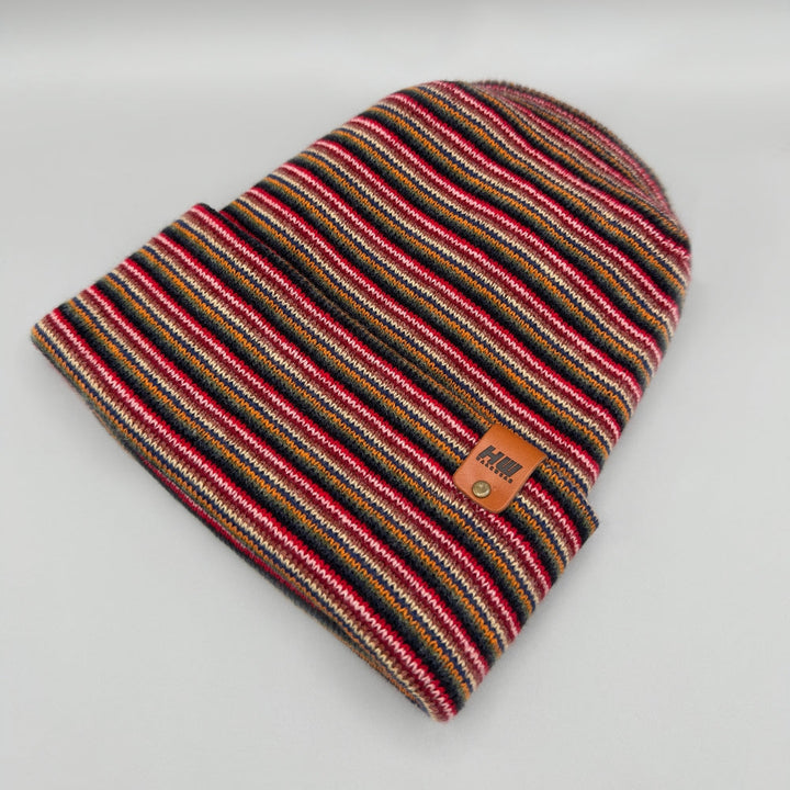Haakwear H-Stitch Beanie, Multi Color Knit Winter Hat, Made in USA