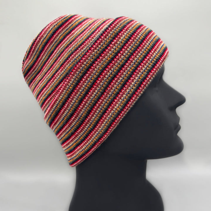 Haakwear H-Stitch Beanie, Multi Color Knit Winter Hat, Made in USA