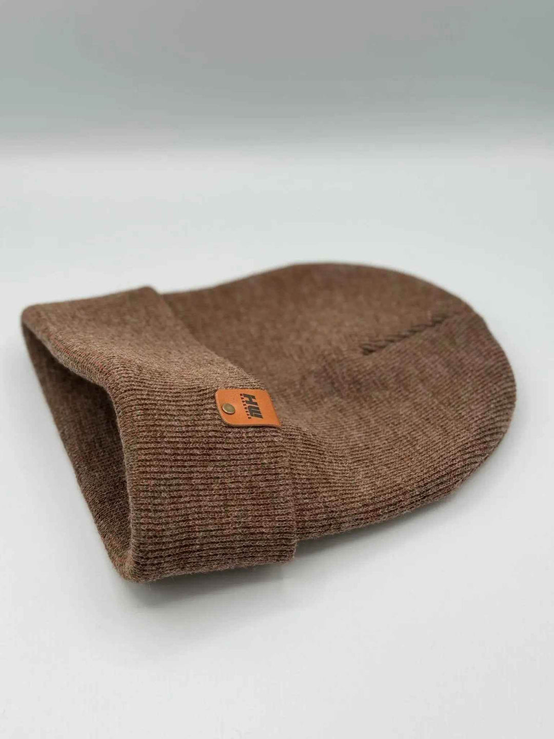 HAAKWEAR Traditional Classic Fusion Cuffed Beanie - Burgundy / Green, Made in USA