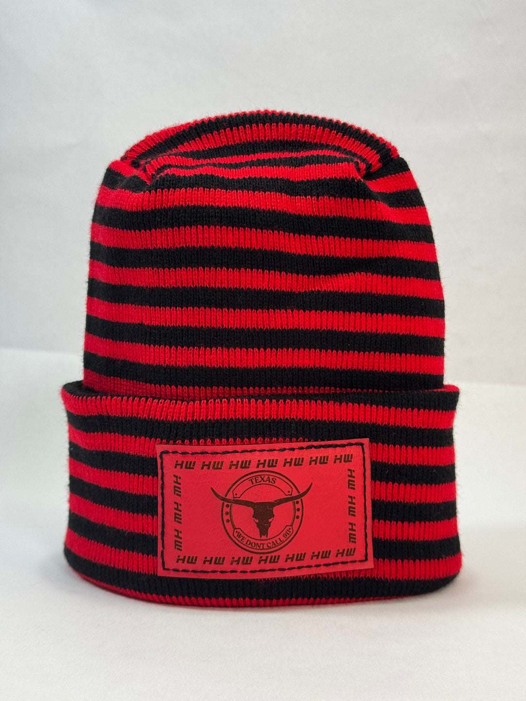 Haakwear Texas H Stitch Cuffed Beanie "We Don&