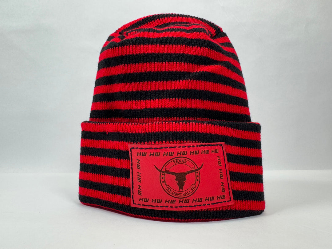 Haakwear Texas H Stitch Cuffed Beanie "We Don&