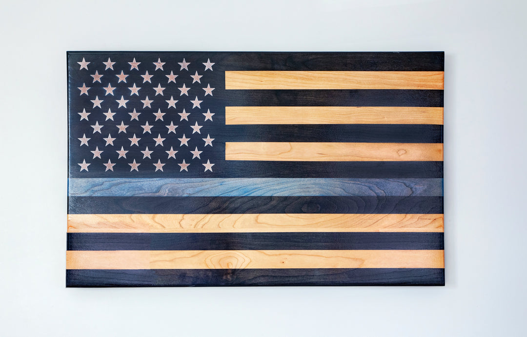Thin Blue Line Flag - “The Protector”