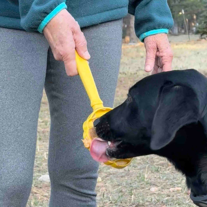 eStick Hand-Held Dog Enrichment Toy - Interactive Lick Stick | USA Made
