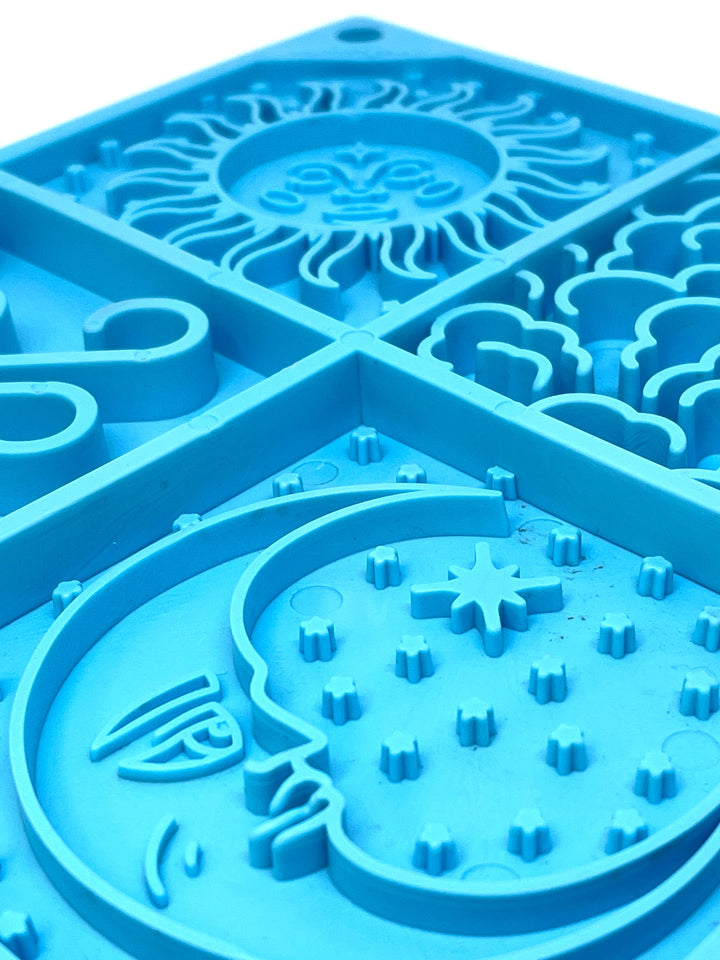Sky eMat - Enrichment Lick Mat for Dogs and Cats | Celestial Design | SodaPup