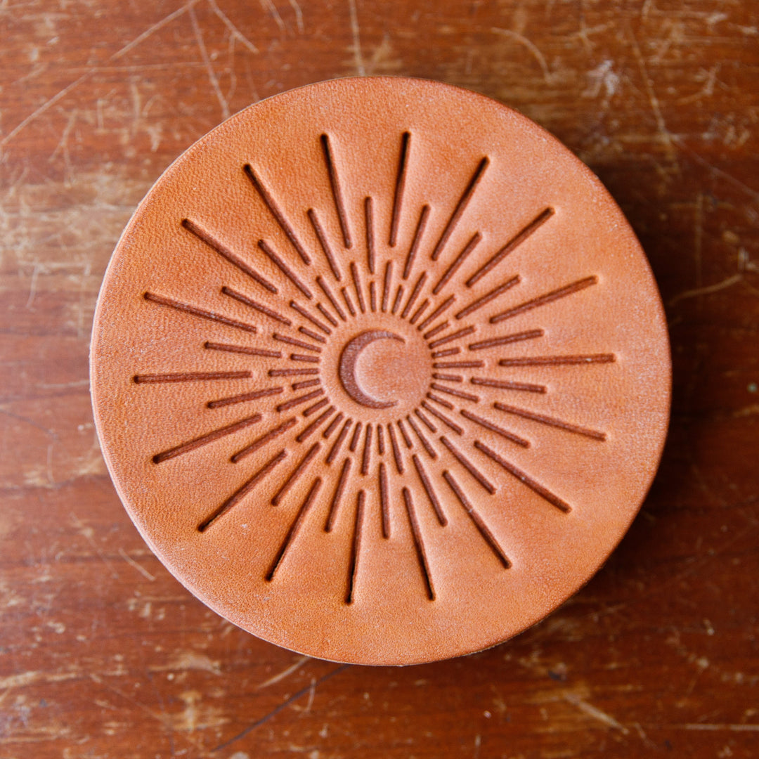 Leather Coasters - USA Made