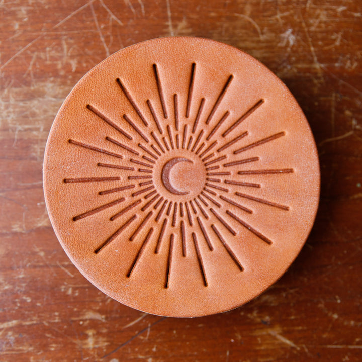 Leather Coasters - USA Made
