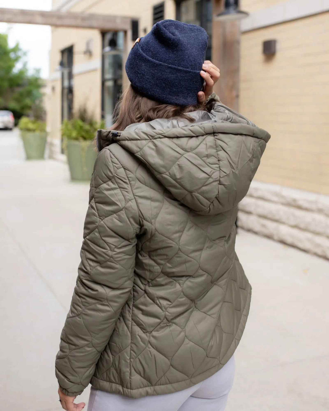 HAAKWEAR H-Stitch Cuffed Beanie - NEW Designed and Made in USA (Patented Design) - Denim Blue