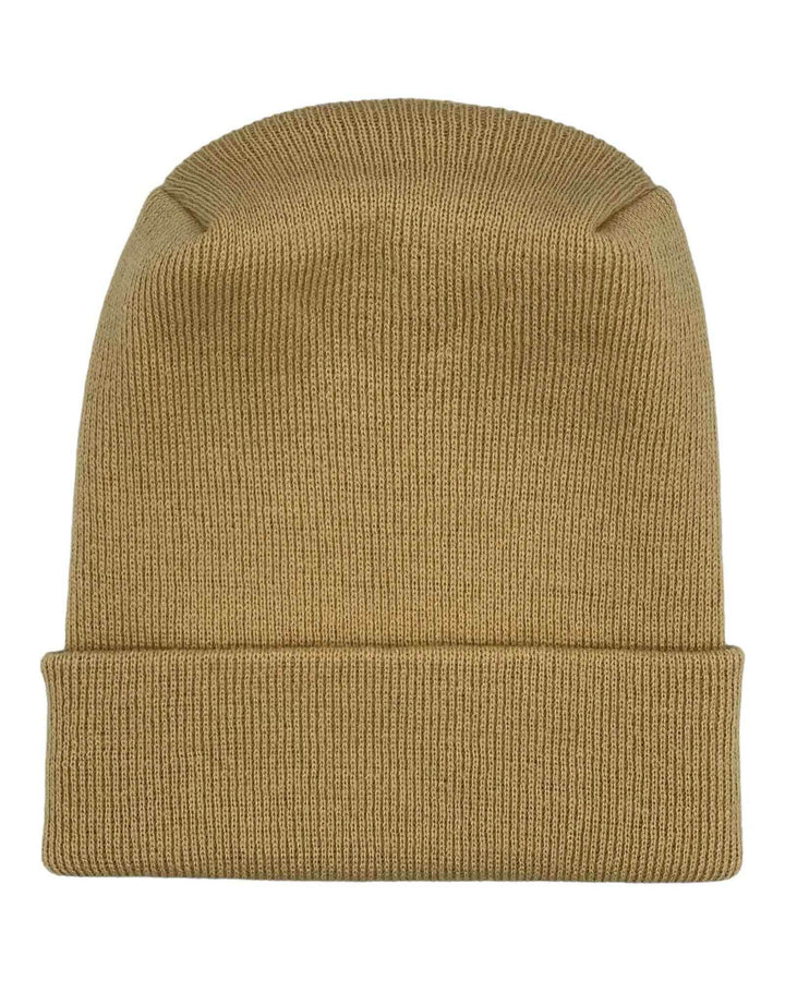 HAAKWEAR H-Stitch Cuffed Beanie - Designed and Made in USA (Patented Design) - Dune Beige
