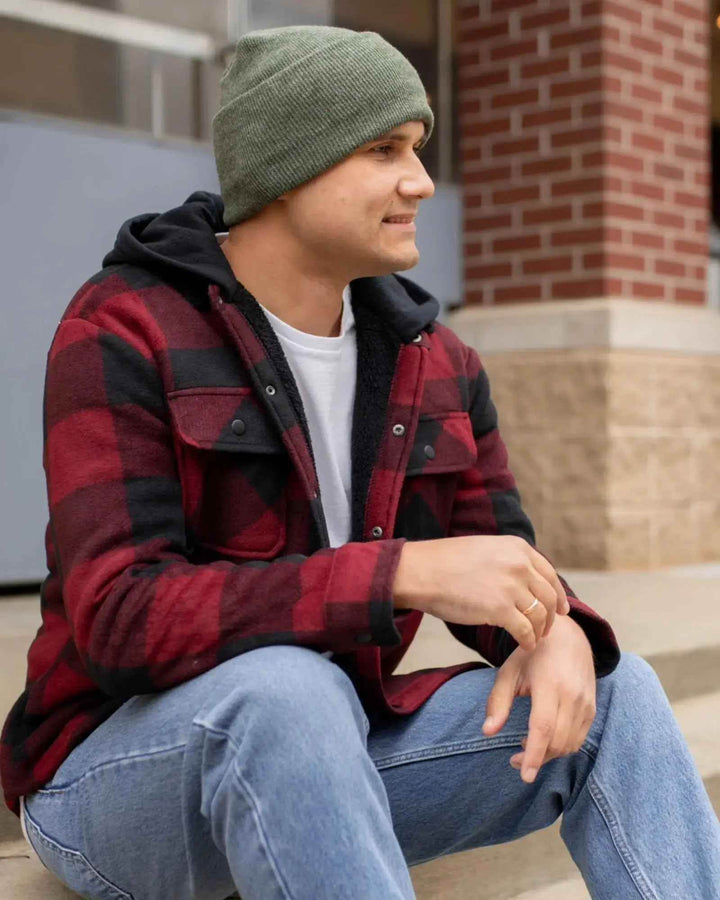 HAAKWEAR H-Stitch Cuffed Beanie - NEW Designed and Made in USA (Patented Design)