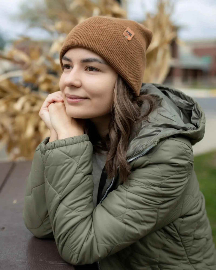 HAAKWEAR H-Stitch Cuffed Beanie - New Designed and Made in USA (Patented)