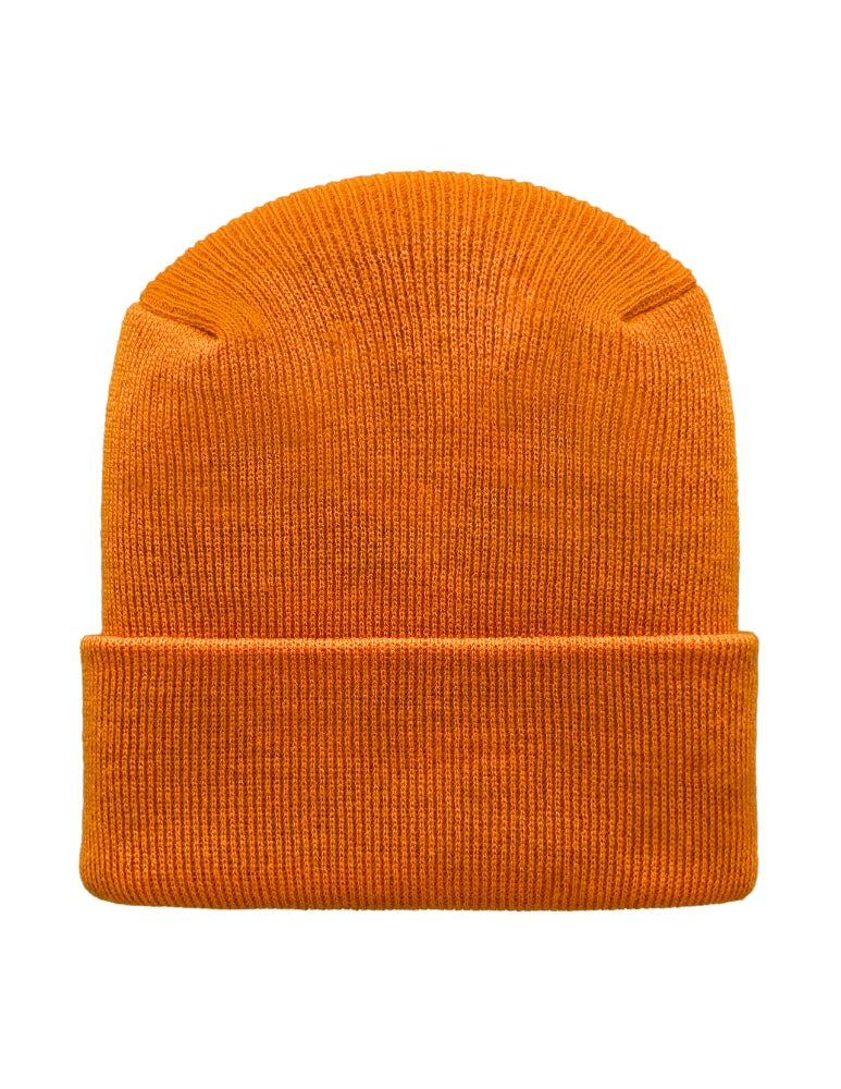 Silent Luxury H-Stitch Circular Knit Cuffed Beanie - Patented - Design and Made in USA
