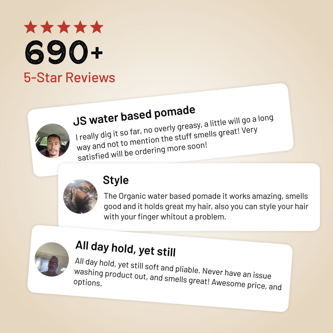Organic Water Based Pomade