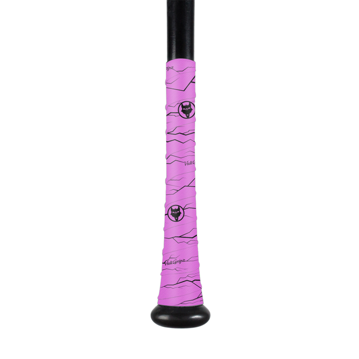 Pulse Pink Bat Grip Tape with Black