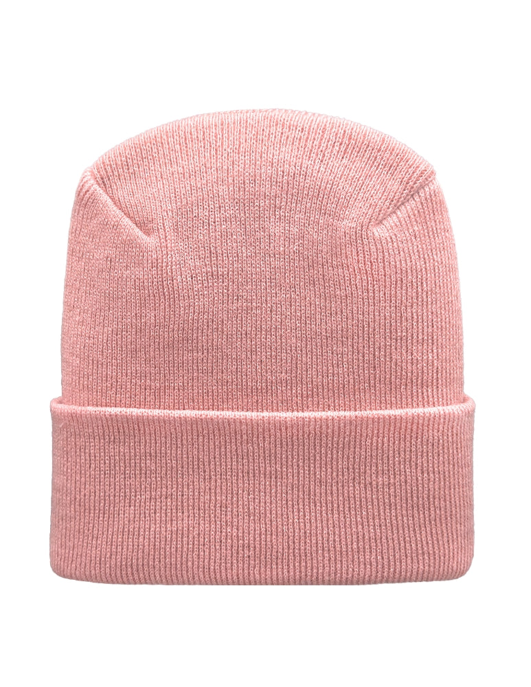 Silent Luxury H-Stitch Circular Knit Cuffed Beanie - Patented - Design and Made in USA
