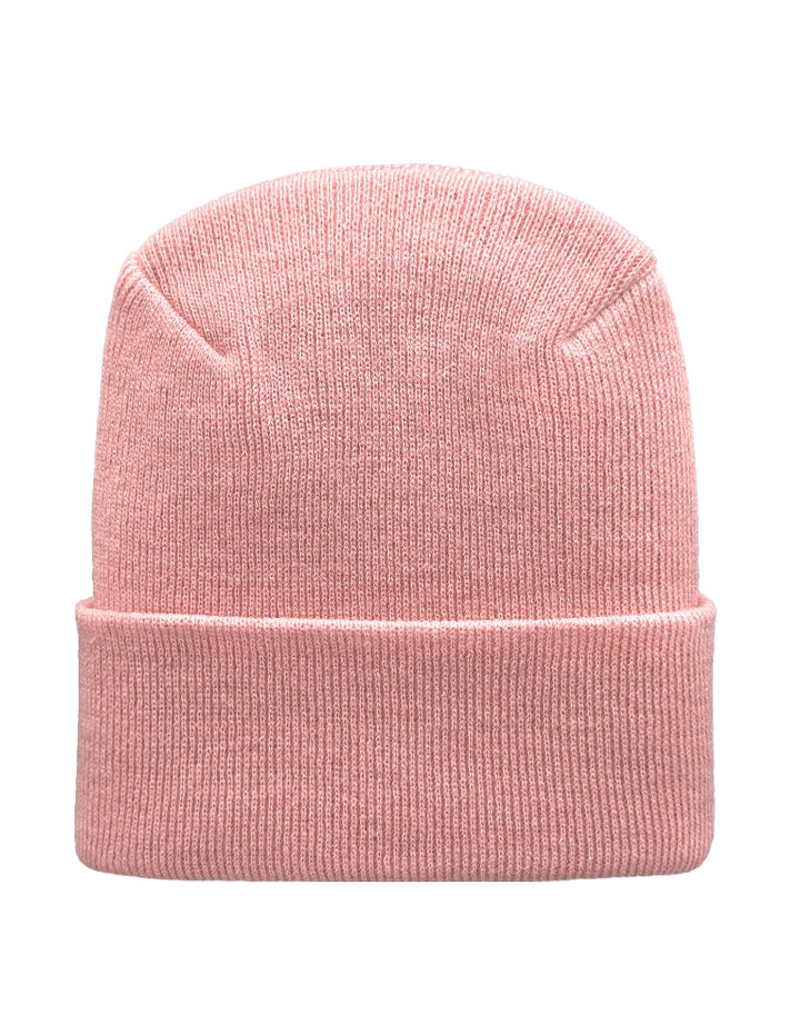 Silent Luxury H-Stitch Circular Knit Cuffed Beanie - Patented - Design and Made in USA