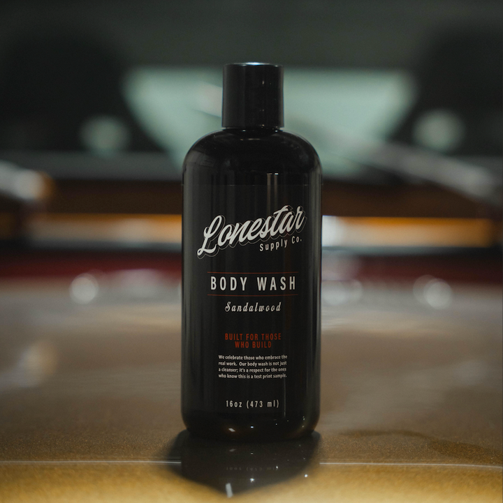 Heavy-Duty Body Wash – Natural Degreasing Formula (16oz) | Lonestar Supply Co