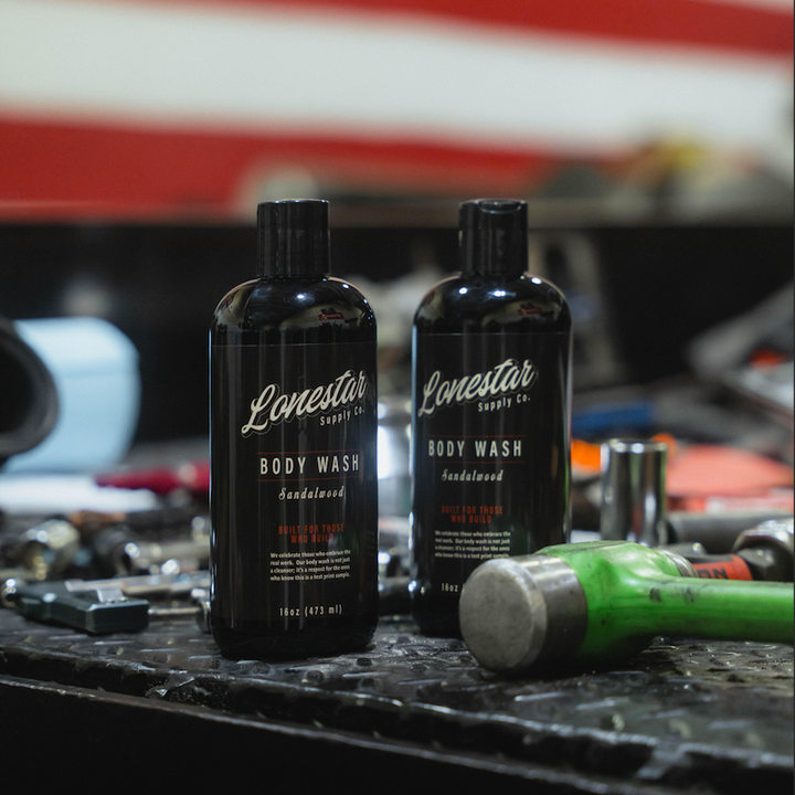 Heavy-Duty Body Wash 2-Pack – Natural Degreasing Formula (16oz Bottles) | Lonestar Supply Co