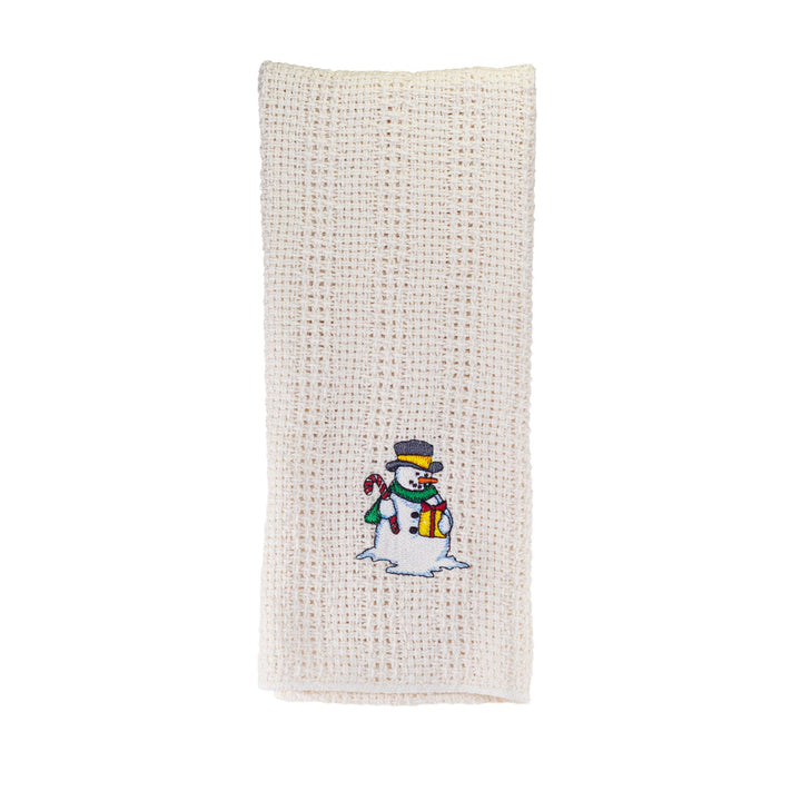 100% Cotton Novelty Embroidered Kitchen Towels  24" x 15"
