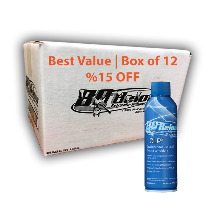 80 Below Aerosol Can 6 oz. | Extreme Temperature Sporting Oil Synthetic