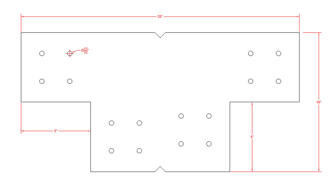 Stainless Steel Structural Design Corner Bracket for 6x6 Post, 6x6 Stainless Steel Corner Support Bracket, 6x6 Stainless Corner Bracket