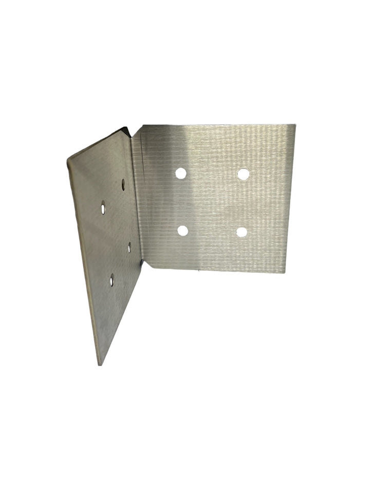 Stainless Steel 90 Degree Angle Bracket for 6x6 Wood Post, 6x6 Angle Bracket, Angle Support Bracket, Pergola Bracket | Made in the USA!