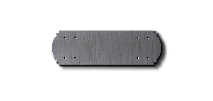 Stainless Steel Decorative Design Straight Bracket for 6x6 Post, 6x6 Support Bracket, 6 Inch But Plate, 6 Inch Post Bracket, Truss Plate