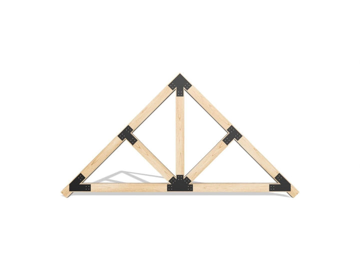 Structural Design Timber Truss Brackets for 6x6 Posts, 6" Timber Truss Bracket