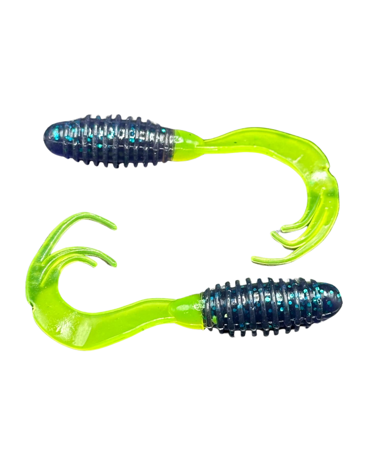 2" ATX Ribbed Triple Curl Tail