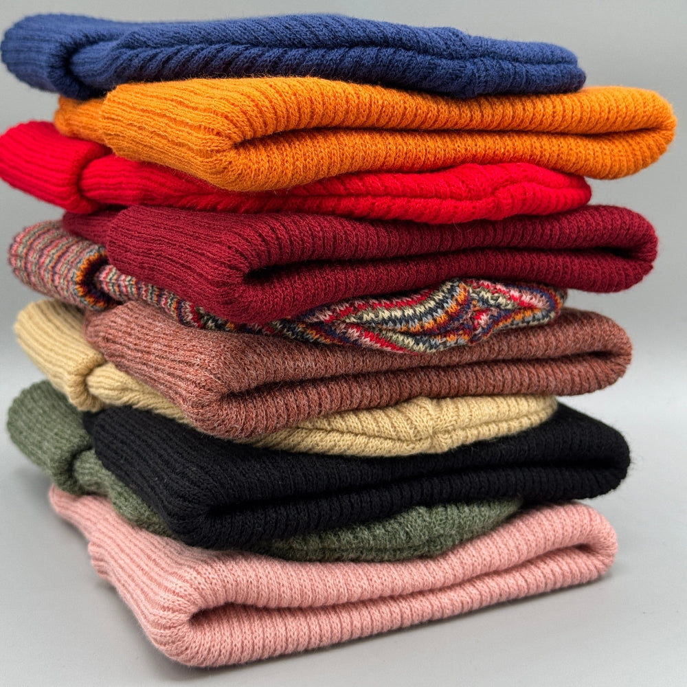 Haakwear Kids Knit Beanie, No Logo. Soft, Warm &amp; Made in USA